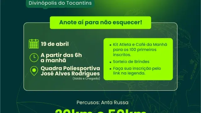 3º PEDAL ECOLÓGICO DE DIVINÓPOLIS DO TOCANTINS!
